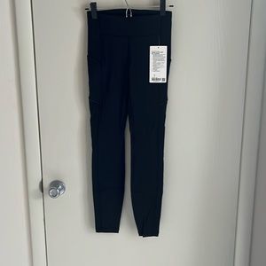 NWT lululemon speed up brushed tight sz4